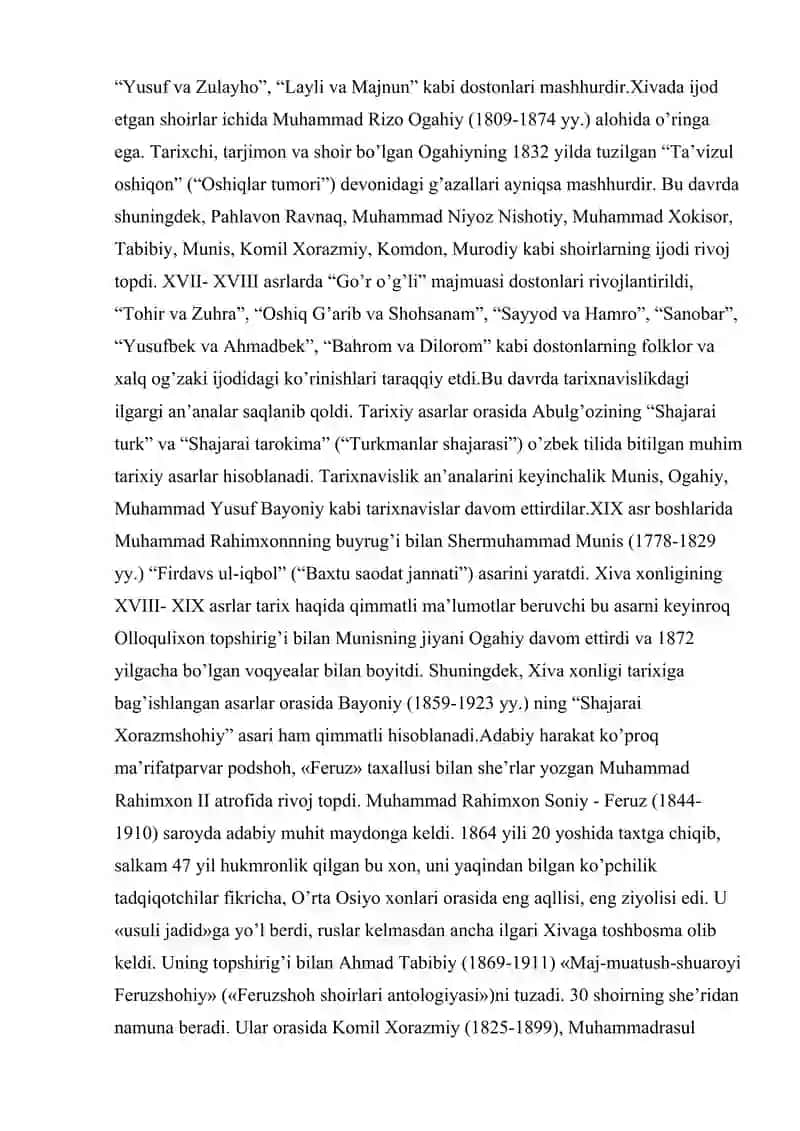 XIVA XONLIGI DAVRIDA MADANIYAT VA SAN'AT. 3