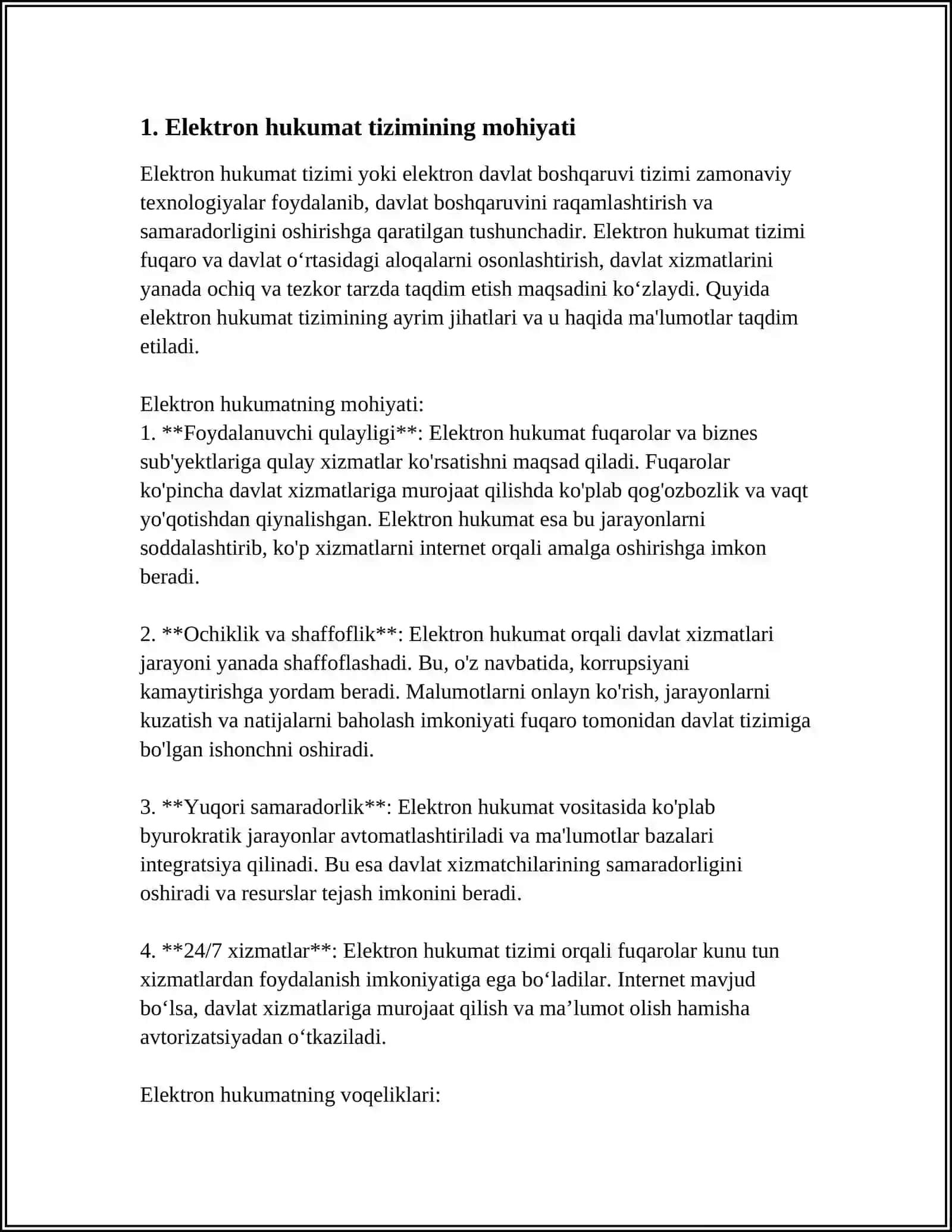 Elektron hukumat tizimi 3