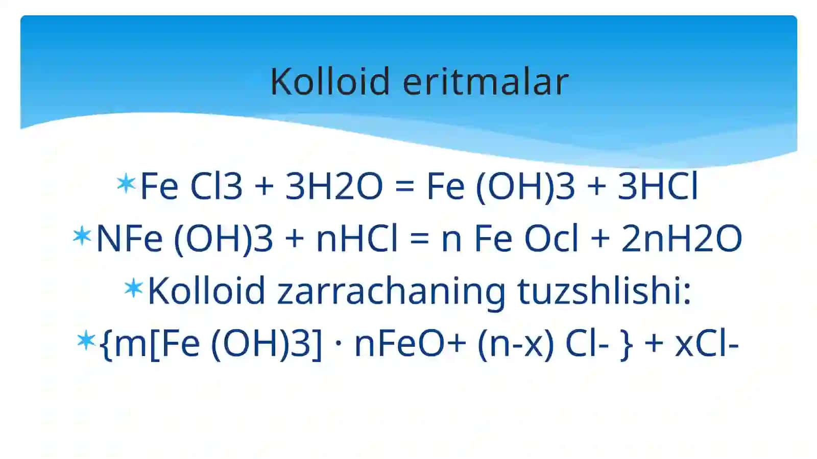 Kolloid eritmalarining kolloid- molekulyar xossalari 3