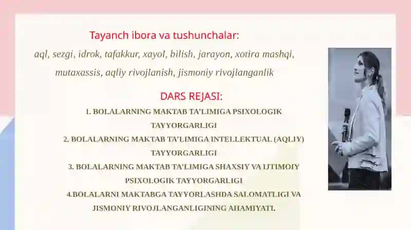 Bolalarning maktabga psixologik tayyorgarligi 3