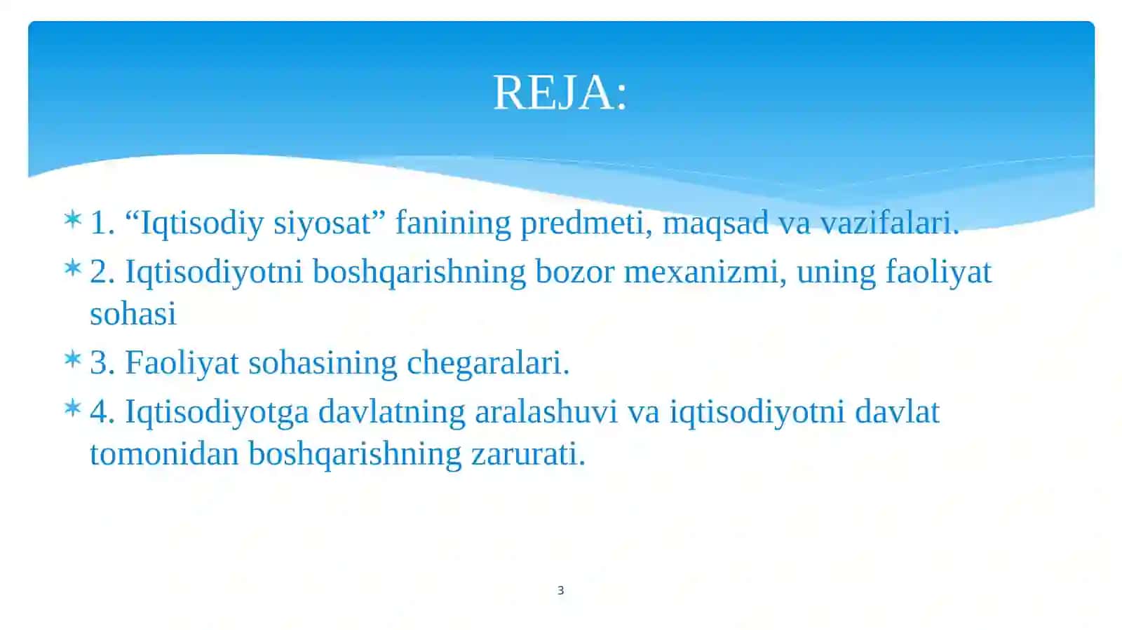 IQTISODIY SIYOSAT 3