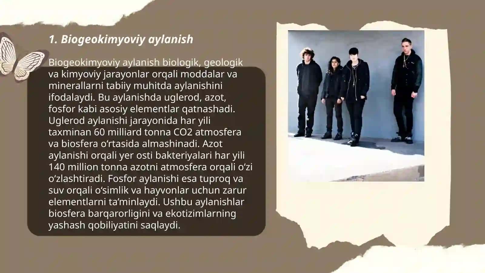Biosferada modda va energiya aylanishi 3