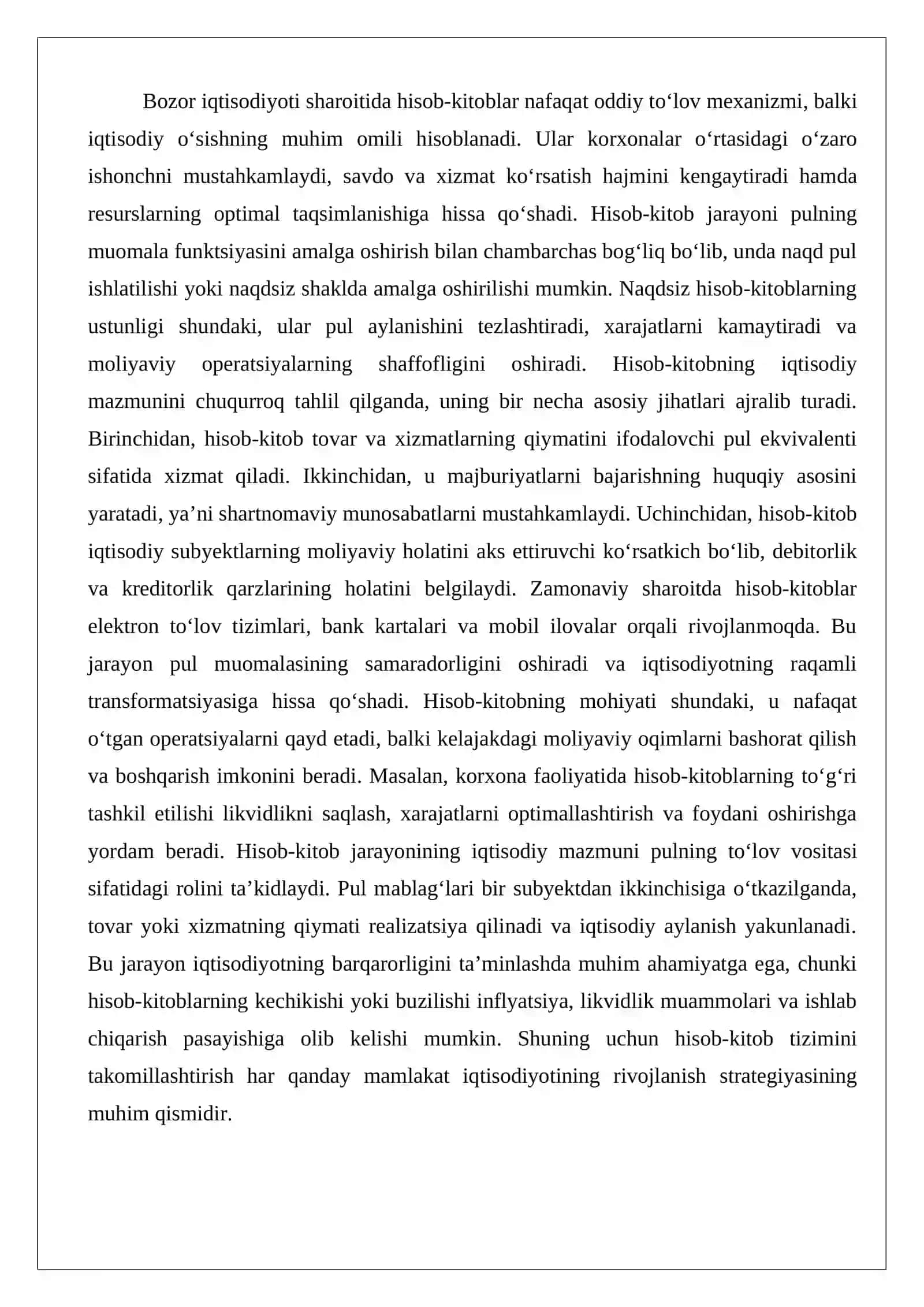 To‘lovlar bo‘yicha hisob-kitoblar auditi 3