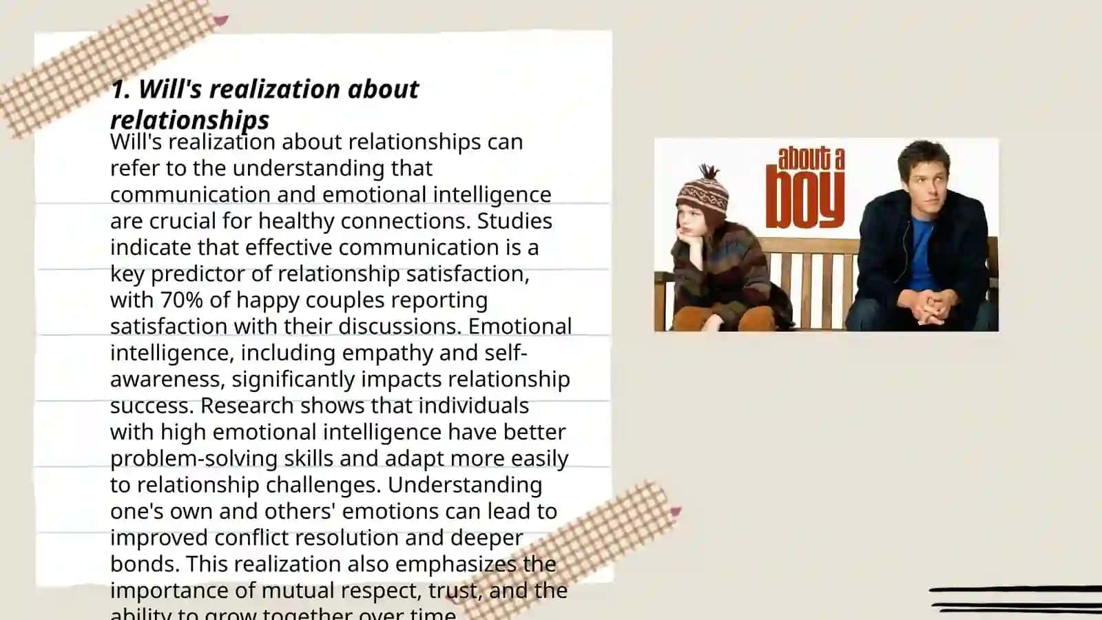 Will's Realization About Relationships 3
