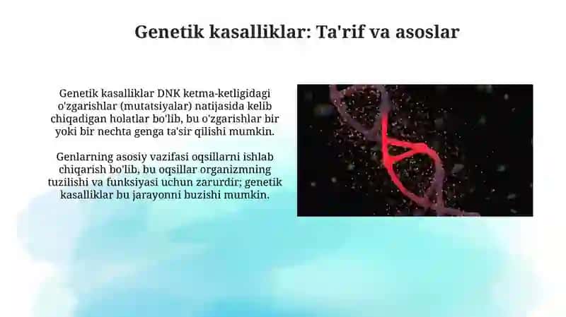Genetik kasalliklar 3