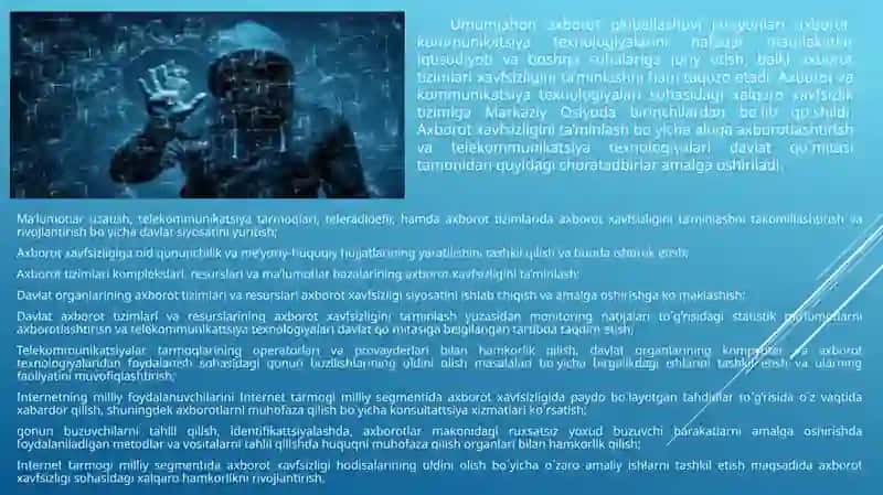 Axborotxavfsizligi va axborotlarni himoyalash usullari 3