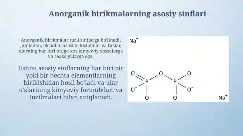 Oksidlar, asoslar, kislotalar va tuzlar 3