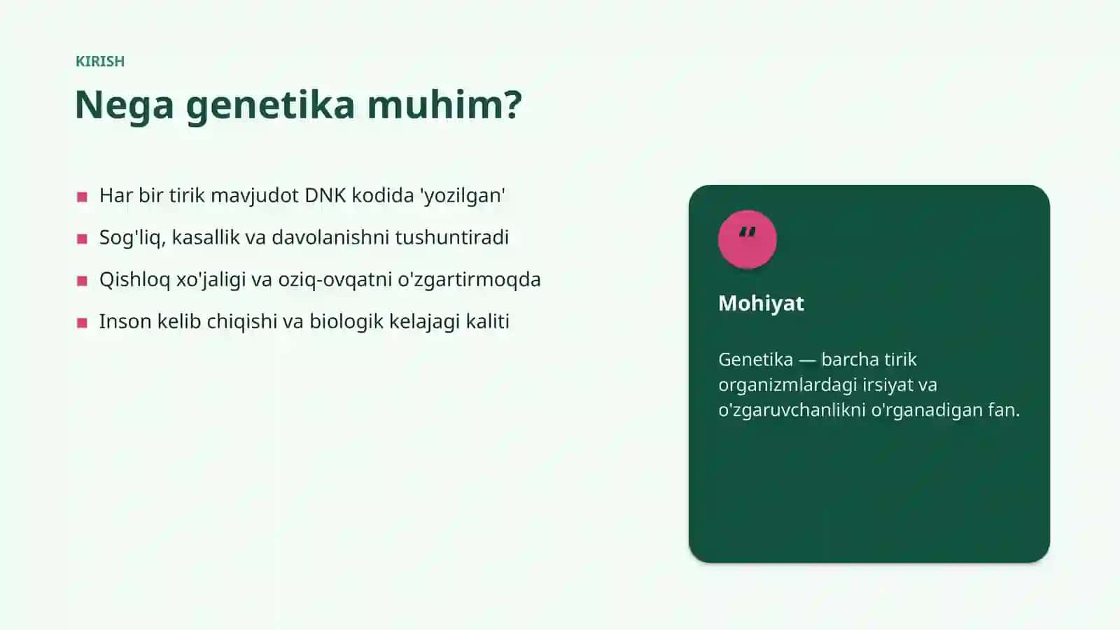 Genetika 3