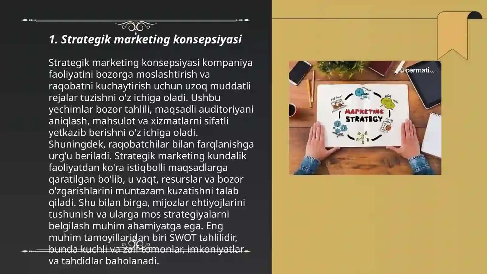 Strategik marketing 3