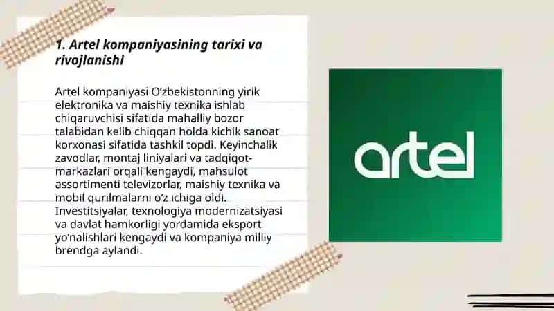 Artel kompaniyasi 3