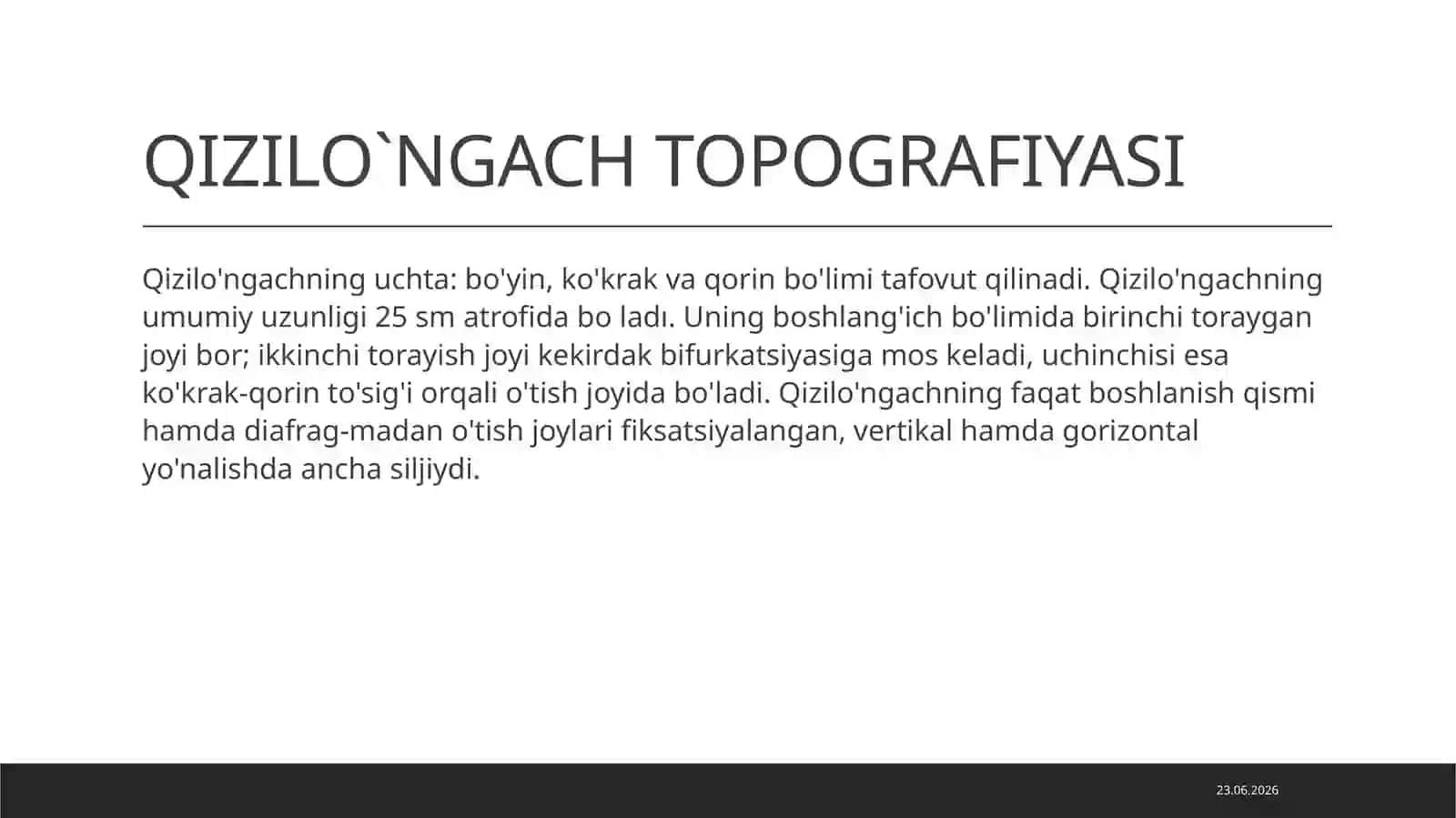 Qizilo`ngachningbo`yinqismitopografiyasivaoperatsiyalari 3
