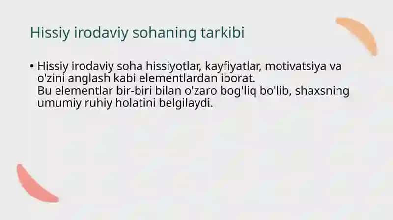 Shaxsninghissiyirodaviysohasi 3