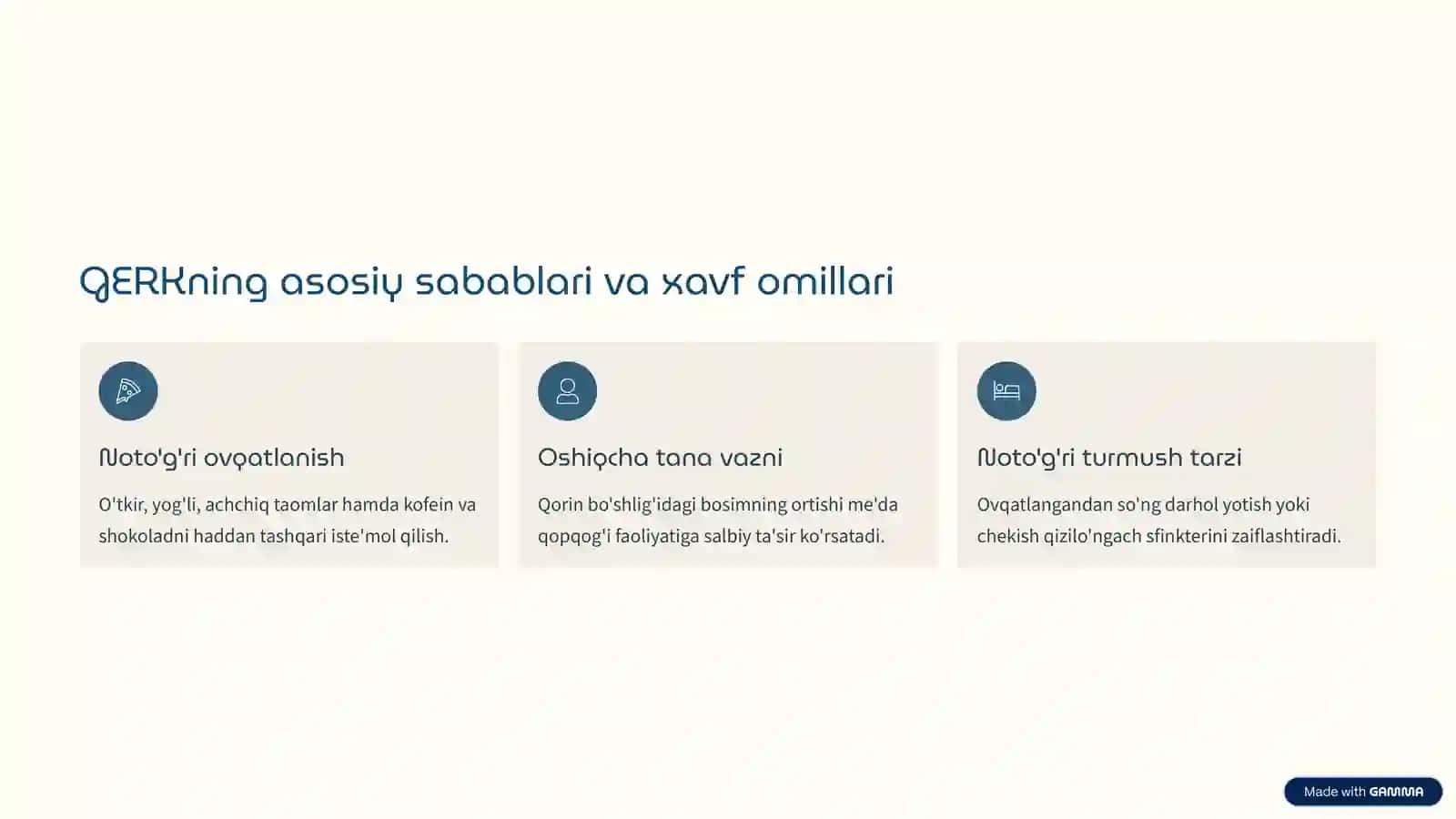 Gastroezofagal reflyuks va Gijja invaziyasi 3