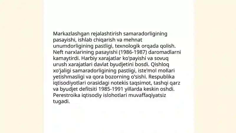 SSSRning parchalanishi 3
