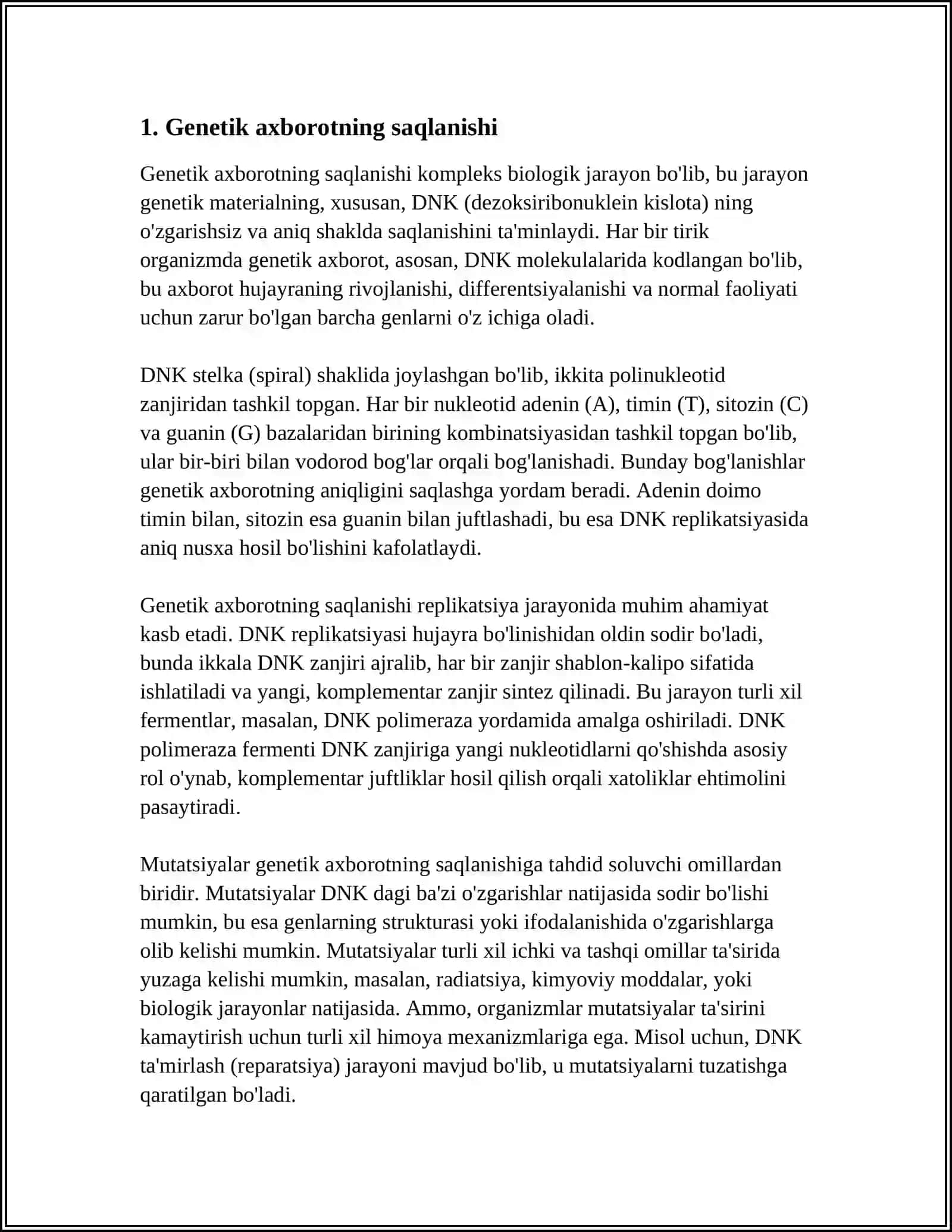 IRSIYATNING MOLEKULAR ASOSLARI 3