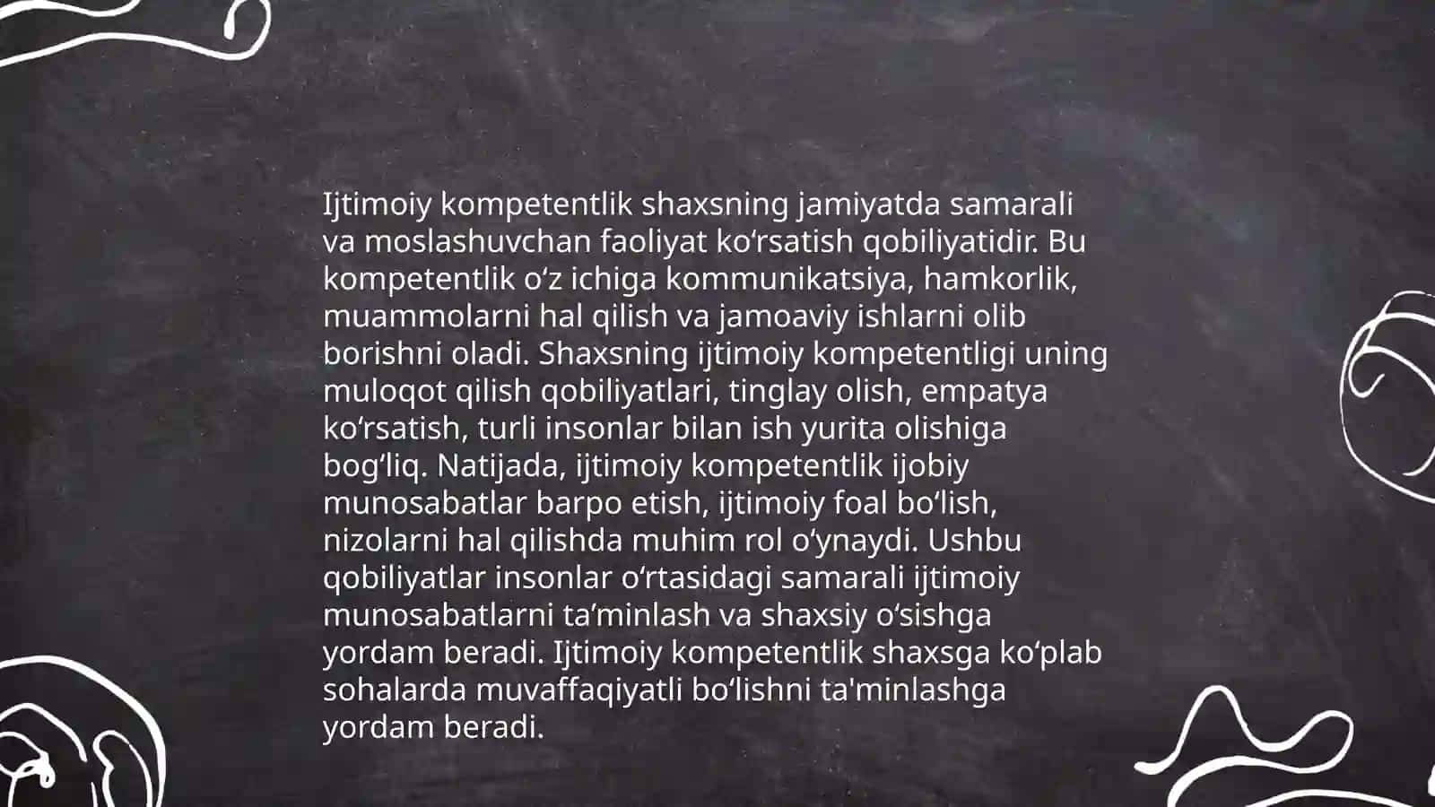 Ijtimoiy kompitentlik va mazmuni 3