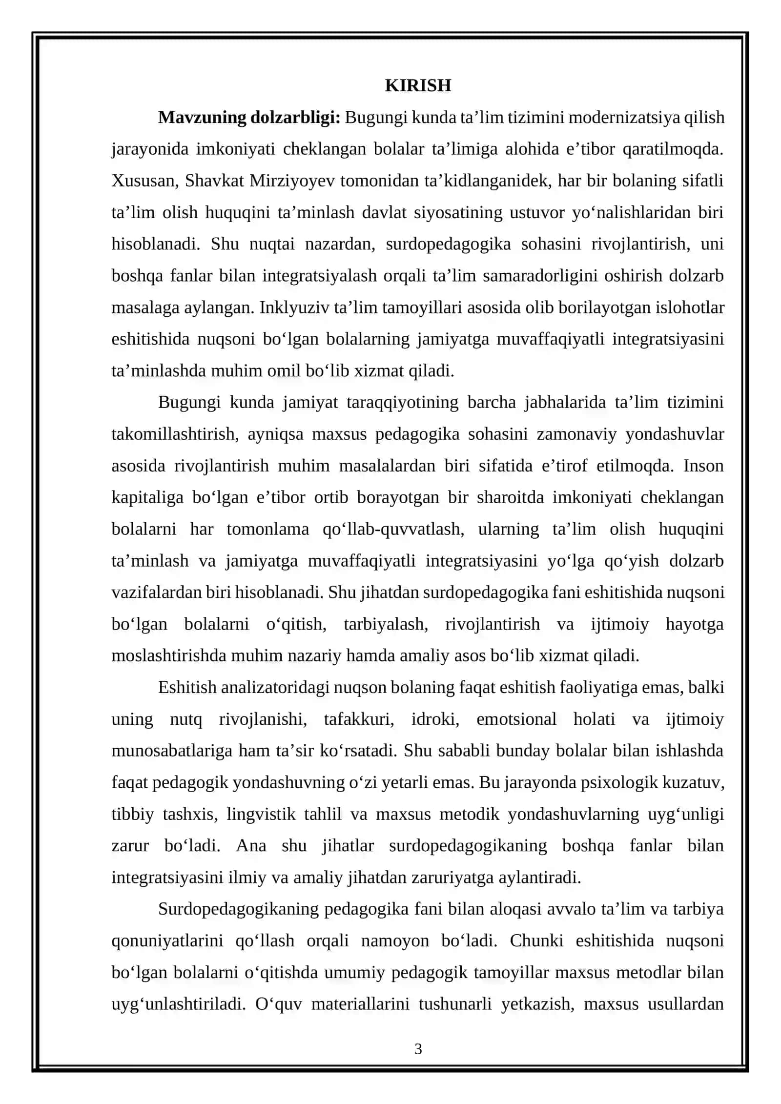 Surdopedagogikaning boshqa fanlar bilan integratsiyasi 3