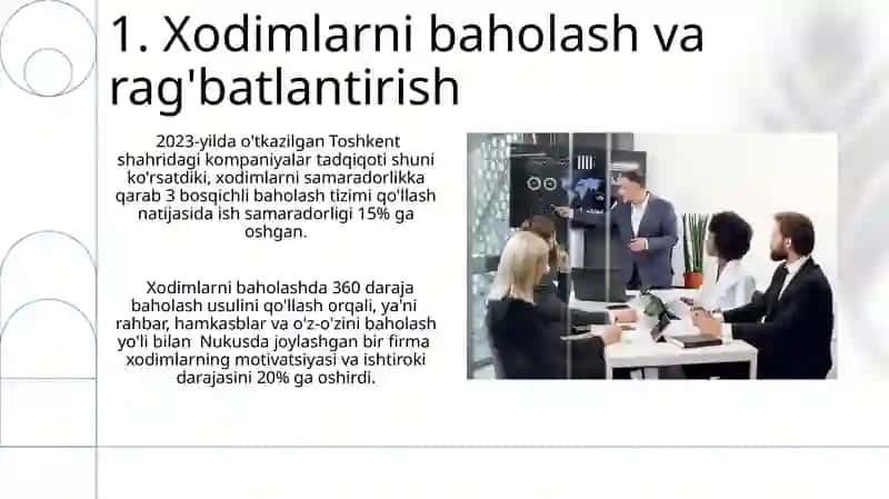 Menejment boshqaruv usullari 3