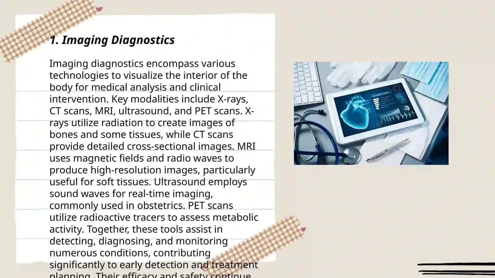 Diagnostic technologies 3