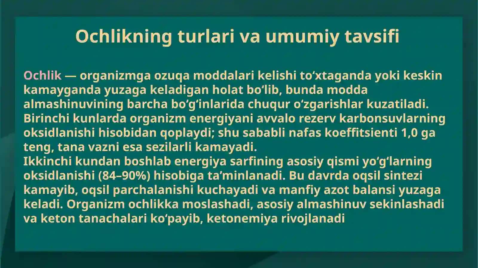 TO‘LIQ VA TO‘LIQ BO‘LMAGAN OCHLIK 3