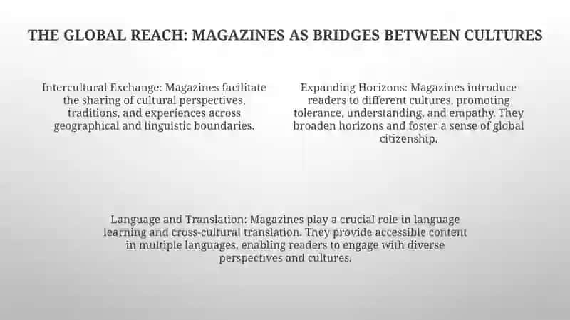 Magazines and Intercultural Communication 3
