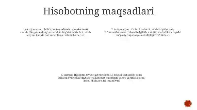 Ta'Lim Muassalarida Oqitishning Tolov-Kantrak Shaklida Tushgan Mablaglar Harakati Togrisida Hisobotni Tuzish Tartibi 3