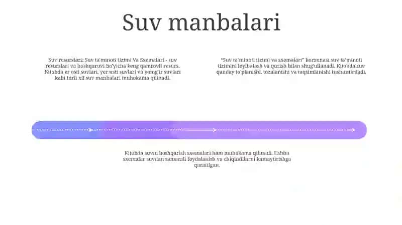 Suv Ta'Minoti Sistemasi Va Sxemalari 3