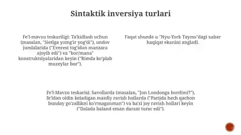 Sintaktik inversiya 3
