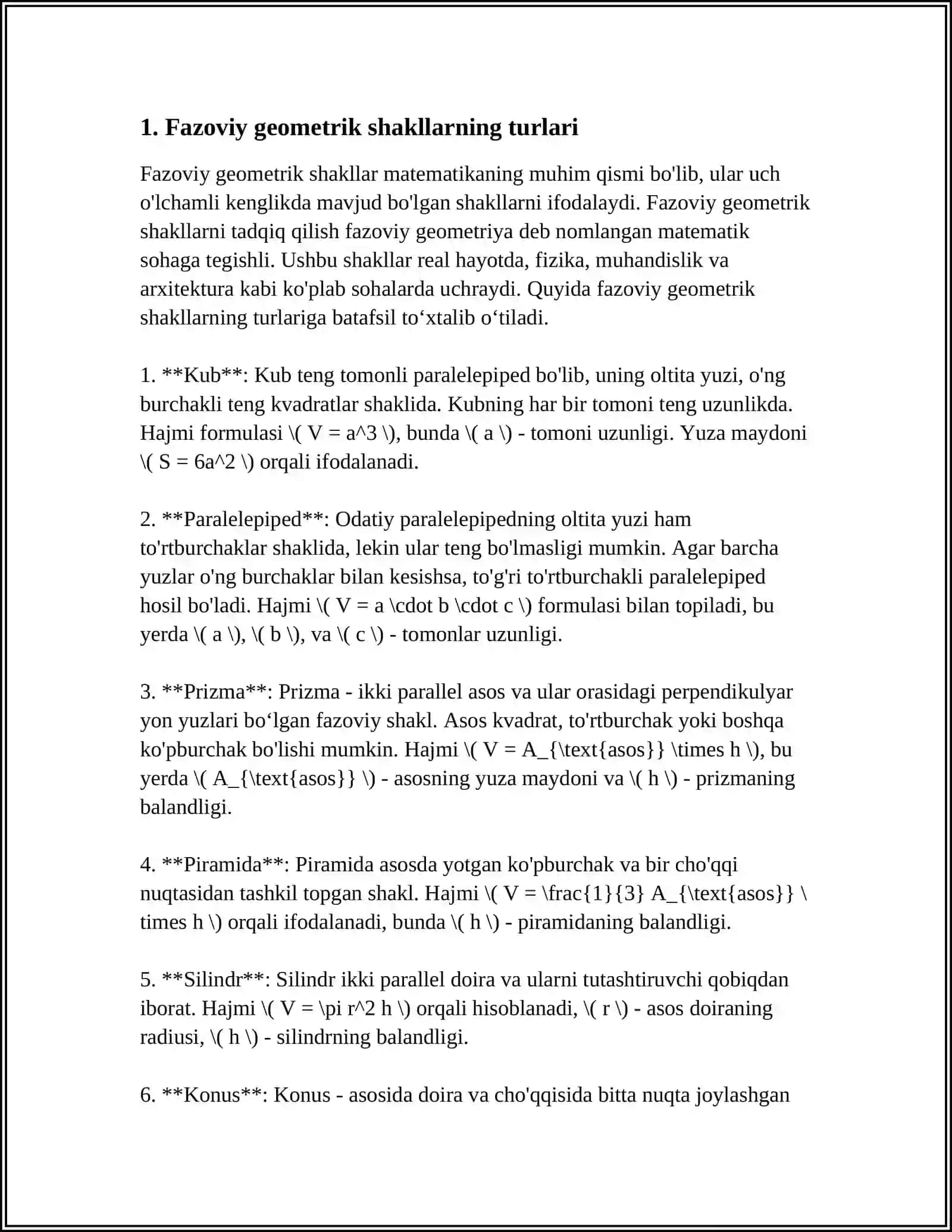 FAZOVIY GEOMETRIK SHAKLLAR 3