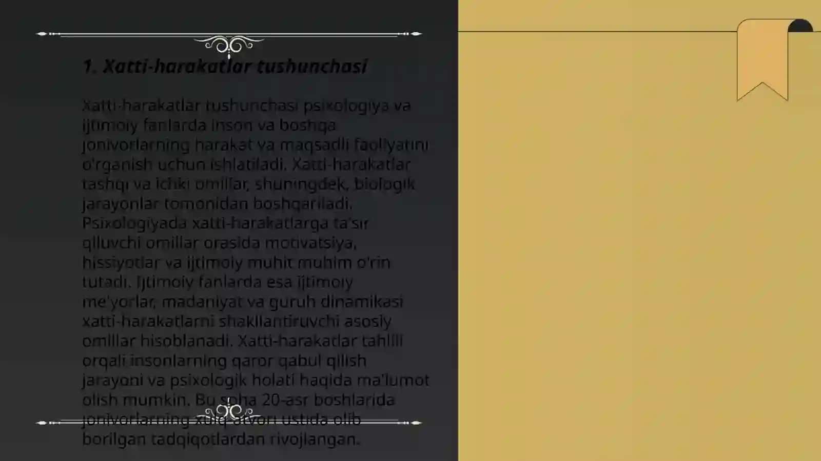 Xatti-harakatlar tushunchasi (P.K.Anoxin) 3