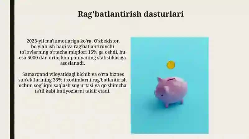 Rag'batlantirish dasturlari 3