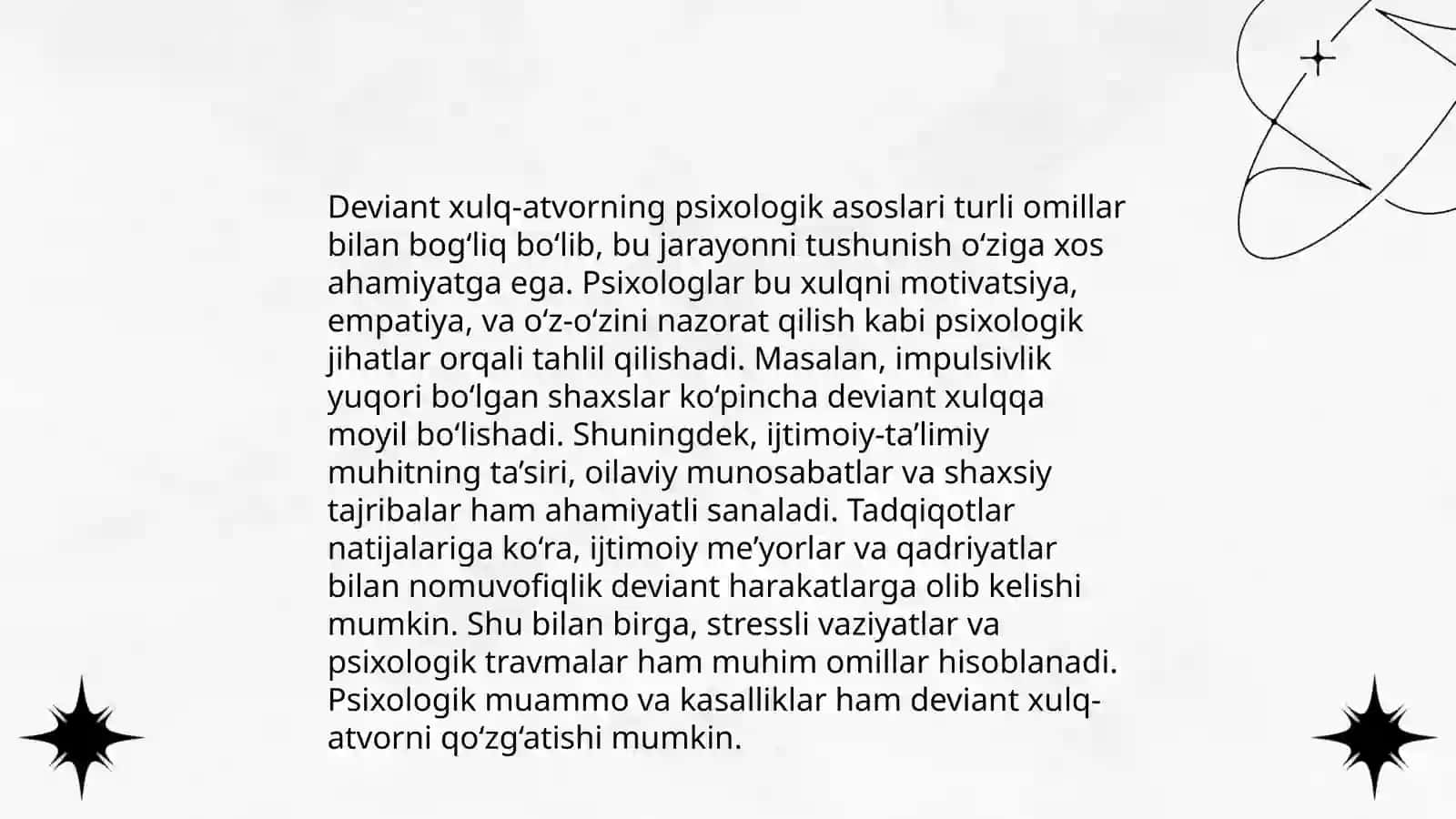 Deviant Xulqning Psixologik Asoslari 3