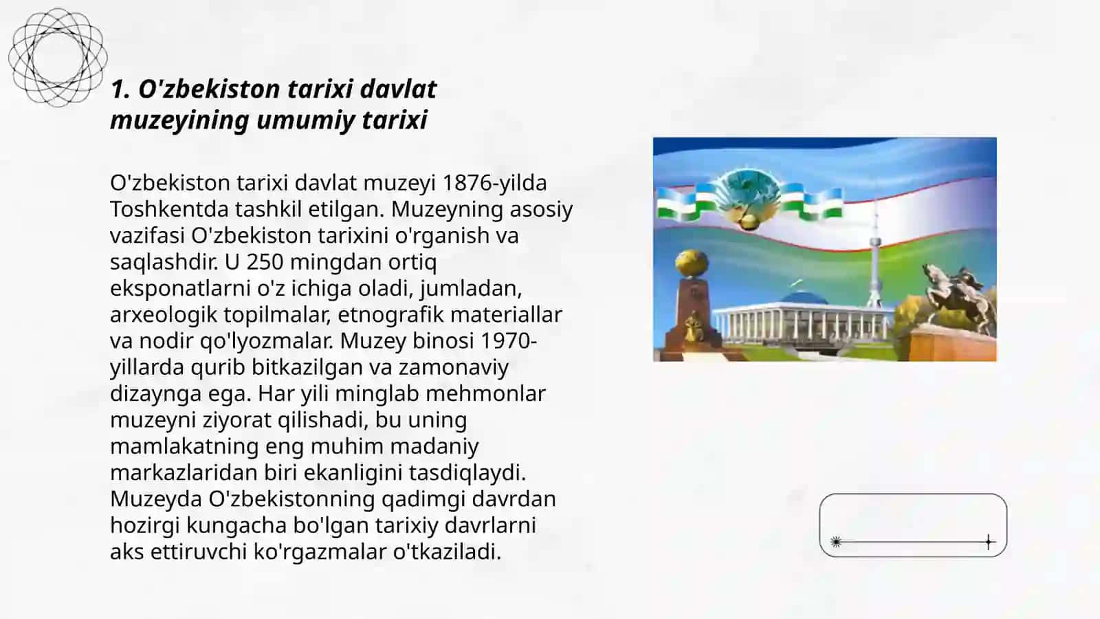 O'zbekiston tarixi davlat muzeyiga virtual sayohat 3