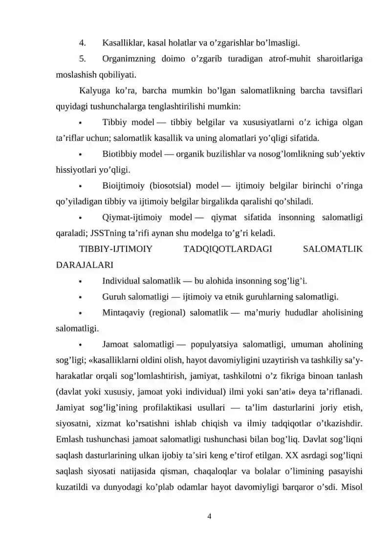 Sog’lom avlodni tarbiyalash va sog’likni himoya qilish yo’lida olib borayotgan ishlari 3