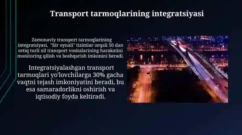 Havo va zamonaviy transport tarmoqlari 3