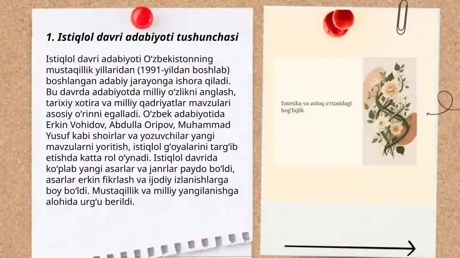 Istiqlol va bugungi adabiy estetik qarashlar 3