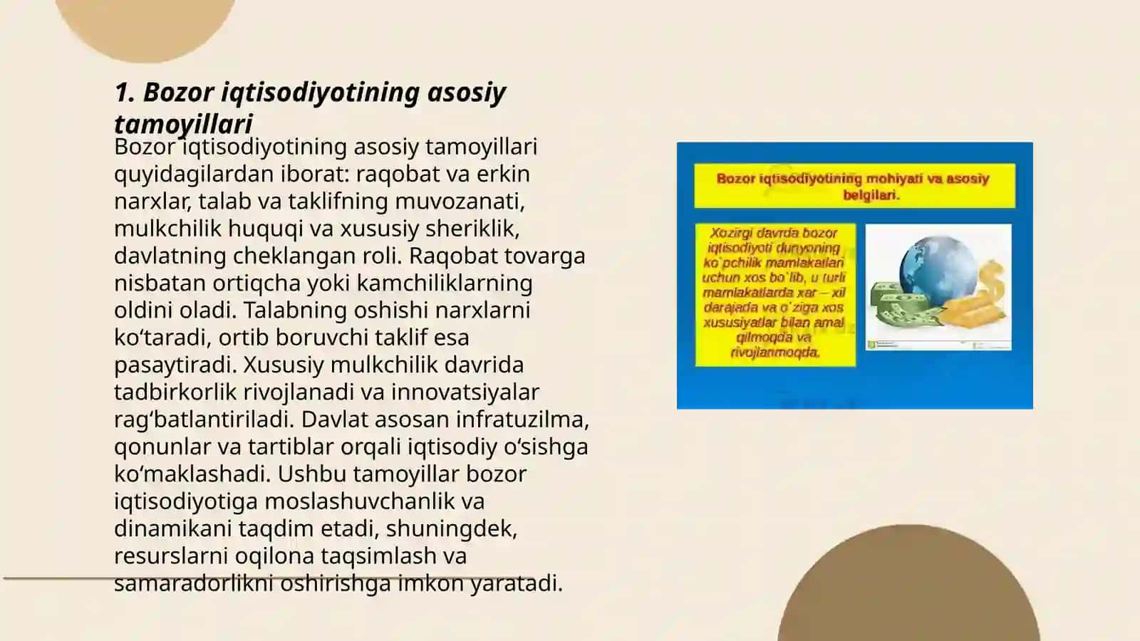 Bozor iqtisodiyoti 3