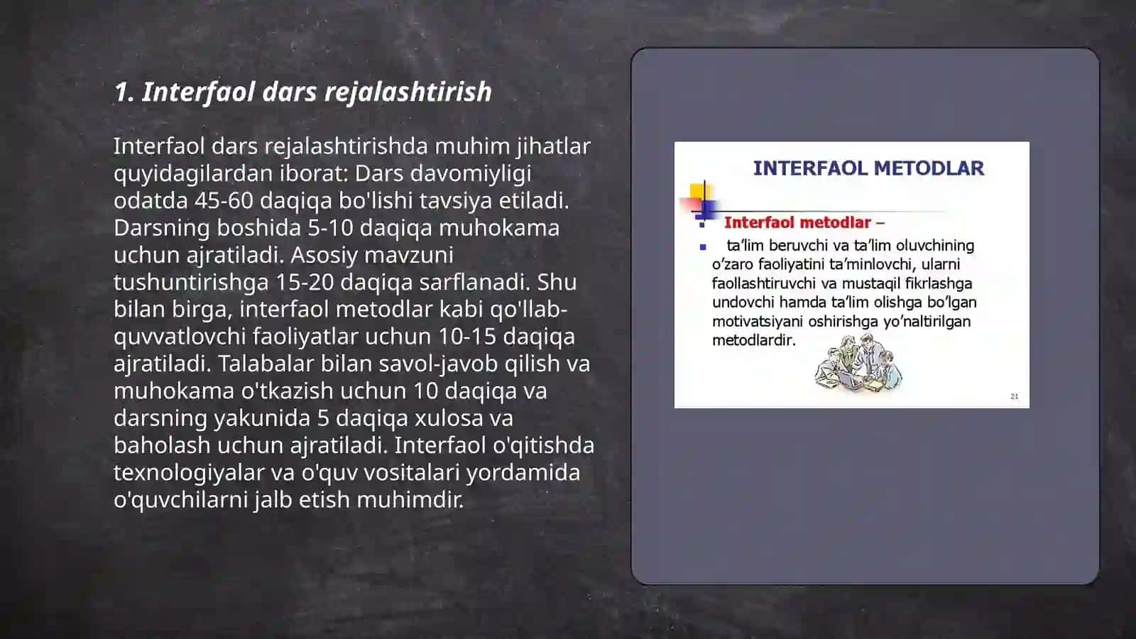 Interfaol ta’lim metodlari 3