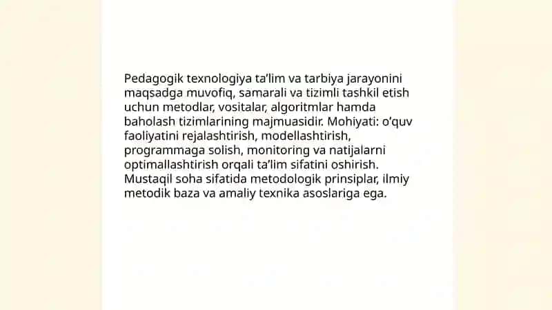 Pedagogik texnologiya 3
