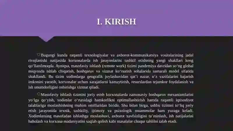 Masofaviy ishlash tizimini joriy etish 3