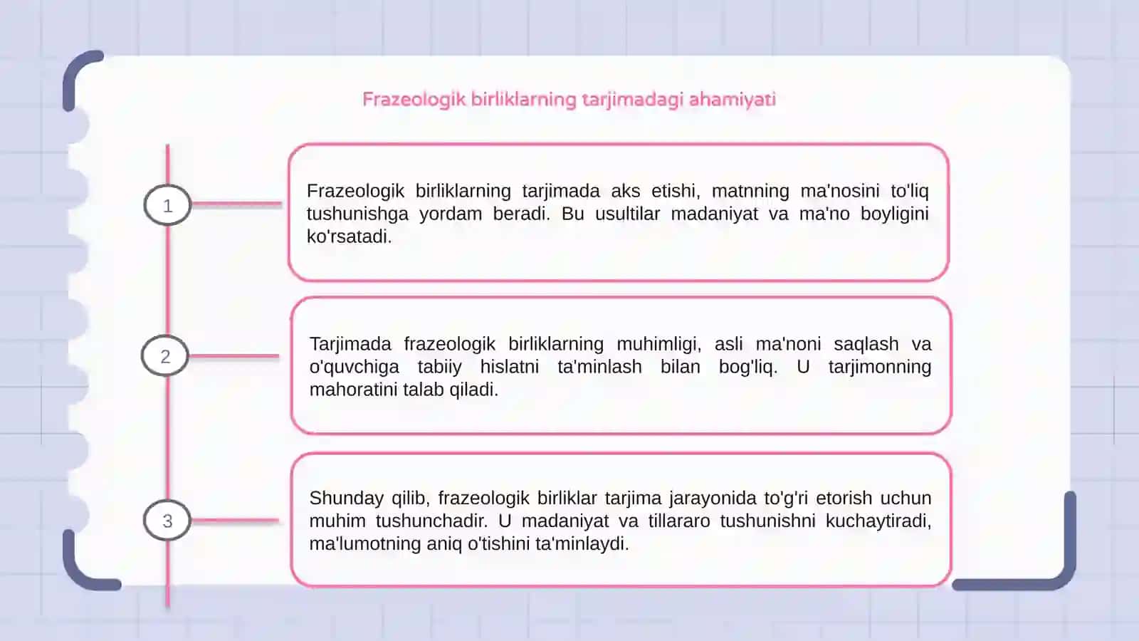 Frazeologik birliklarning tarjimada aks etishi 3
