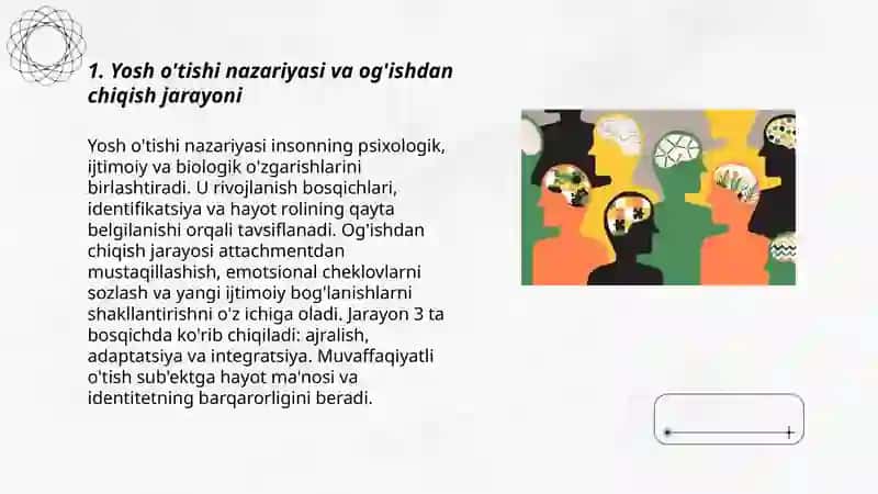 Desistensiya va hayot yo'li yondashuvlari 3