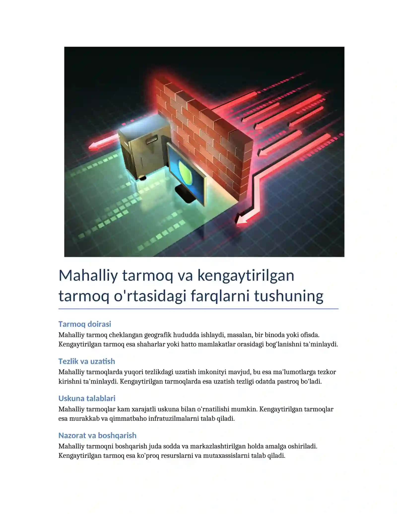 Kompyuter tarmoqlari asosiy tushunchalari 3