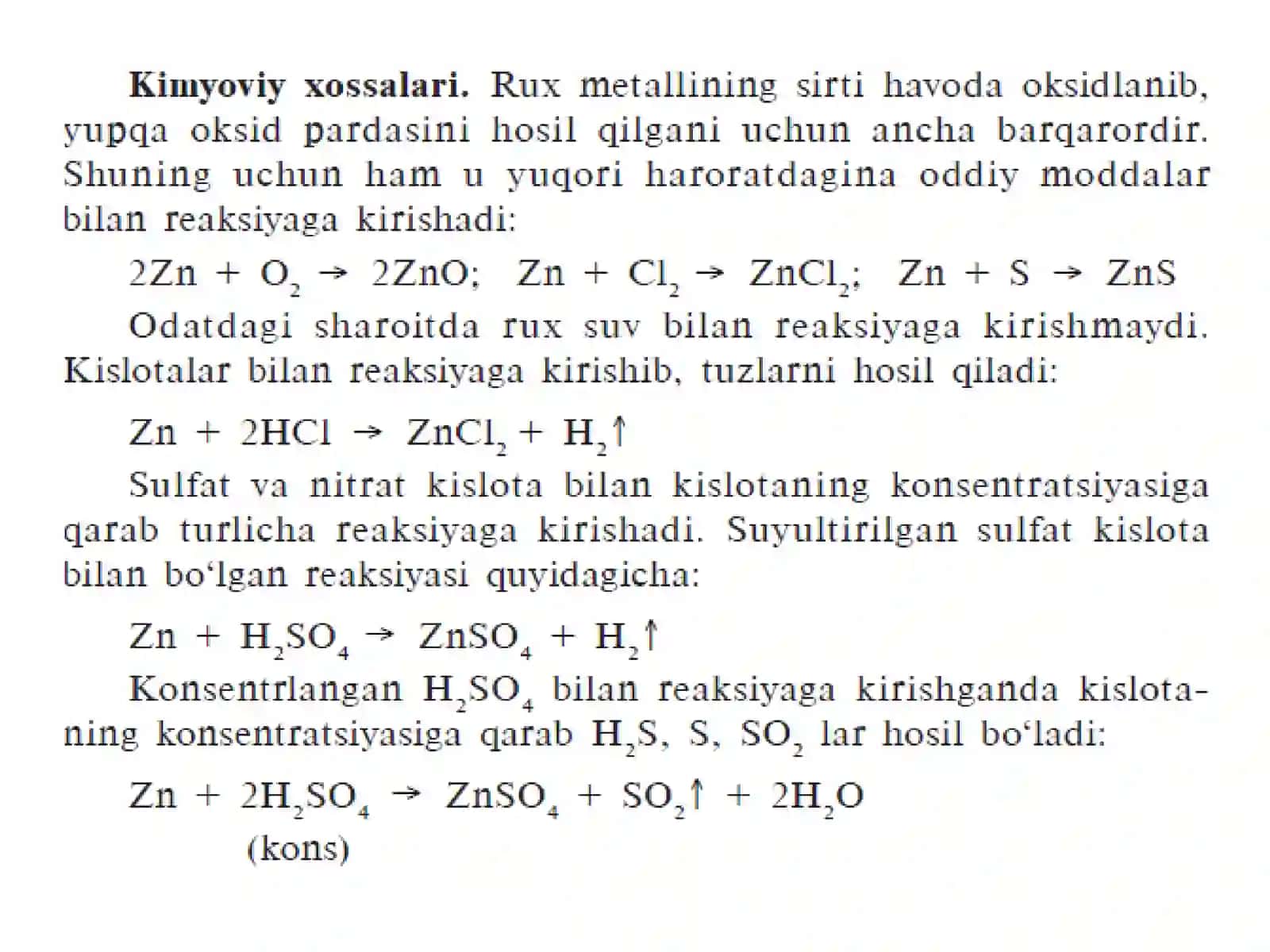Rux, kadmiy, simob birikmalari olinishi 3