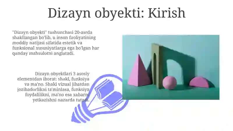 Dizayn obyekti 3