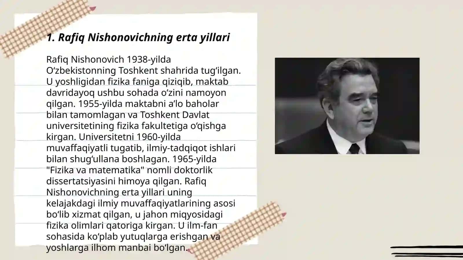 Rafiq Nishonovich Nishonov hayoti va ijodi 3