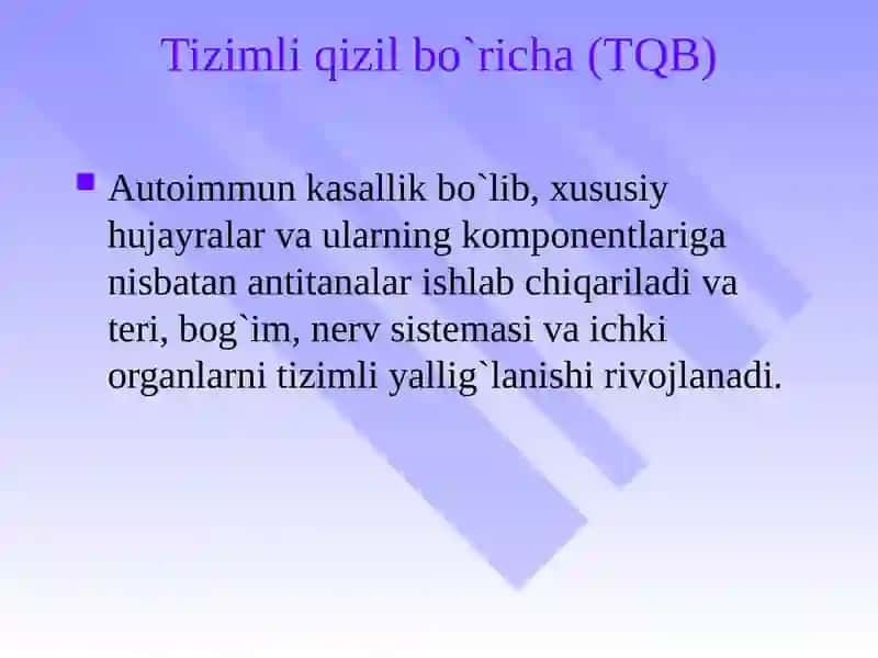 TIZIMLI QIZIL BO`RICHA 3