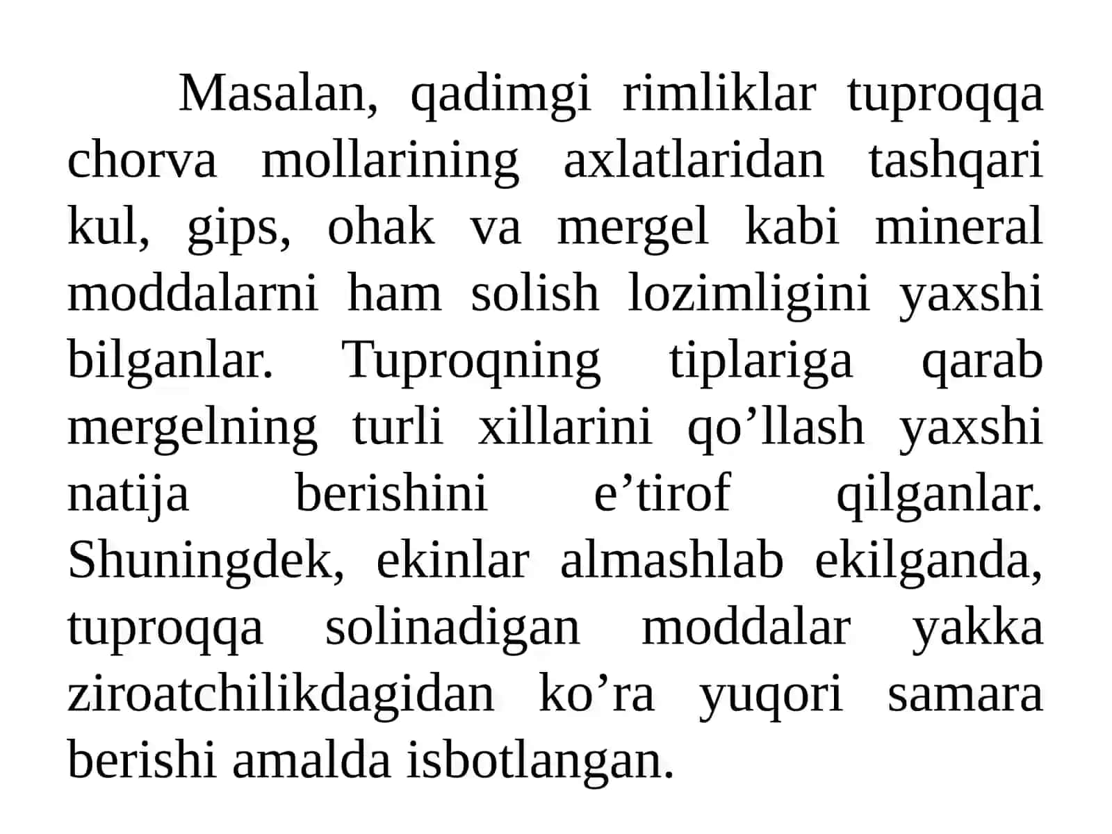 O’simliklarningoziqlanishi to’g’risidagi ilk fikrlar 3