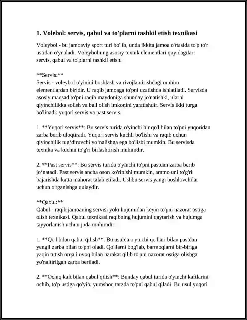 Voleybol 3