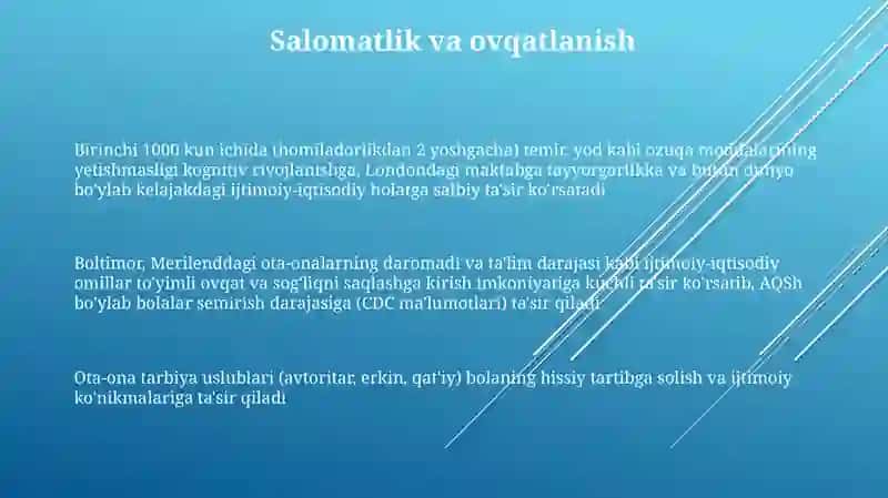 Tarbiyaga ta'sir etuvchi omillar 3